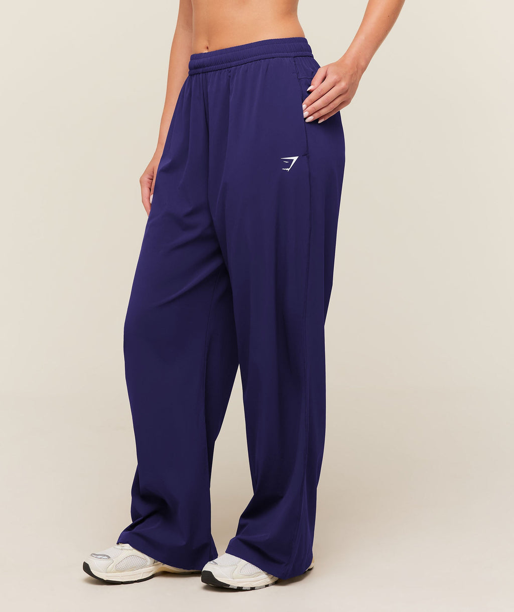 Pump Straight Leg Pants - Indigo Purple — imagem 3