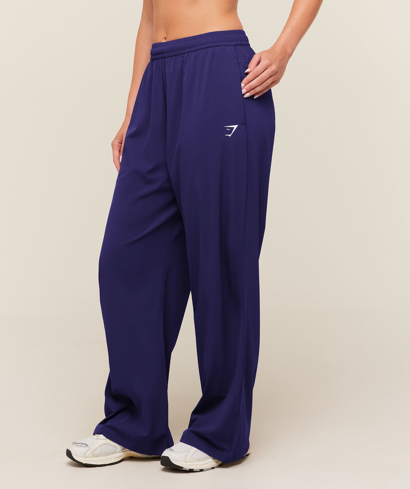Pump Straight Leg Pants - Indigo Purple — imagem 3
