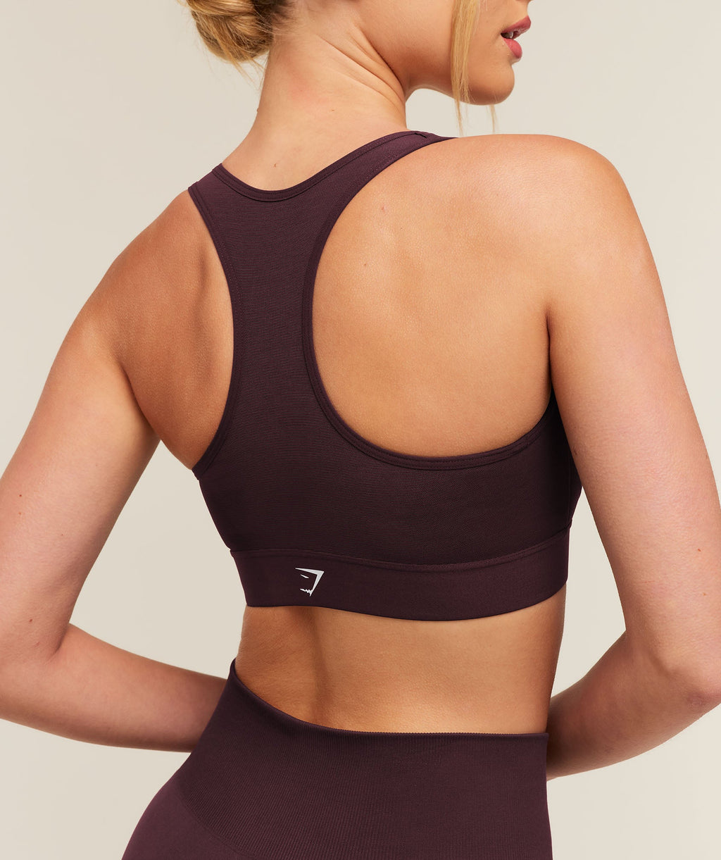 Lightweight High Support Sports Bra - Cherry Purple — imagem 5