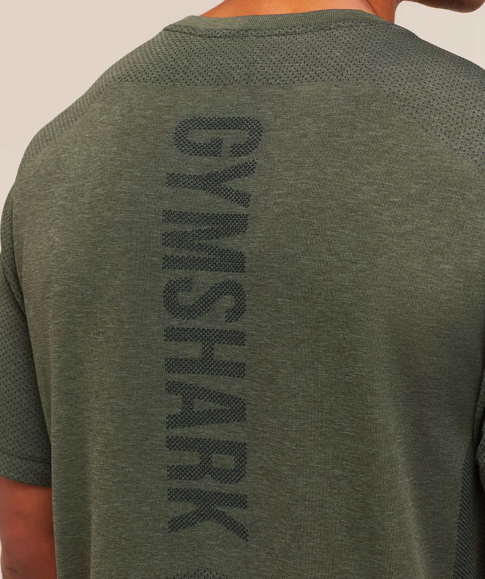 Lightweight Seamless T-Shirt - Strength Green/Marl — imagem 5