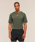 Lightweight Seamless T-Shirt - Strength Green/Marl — imagem 1