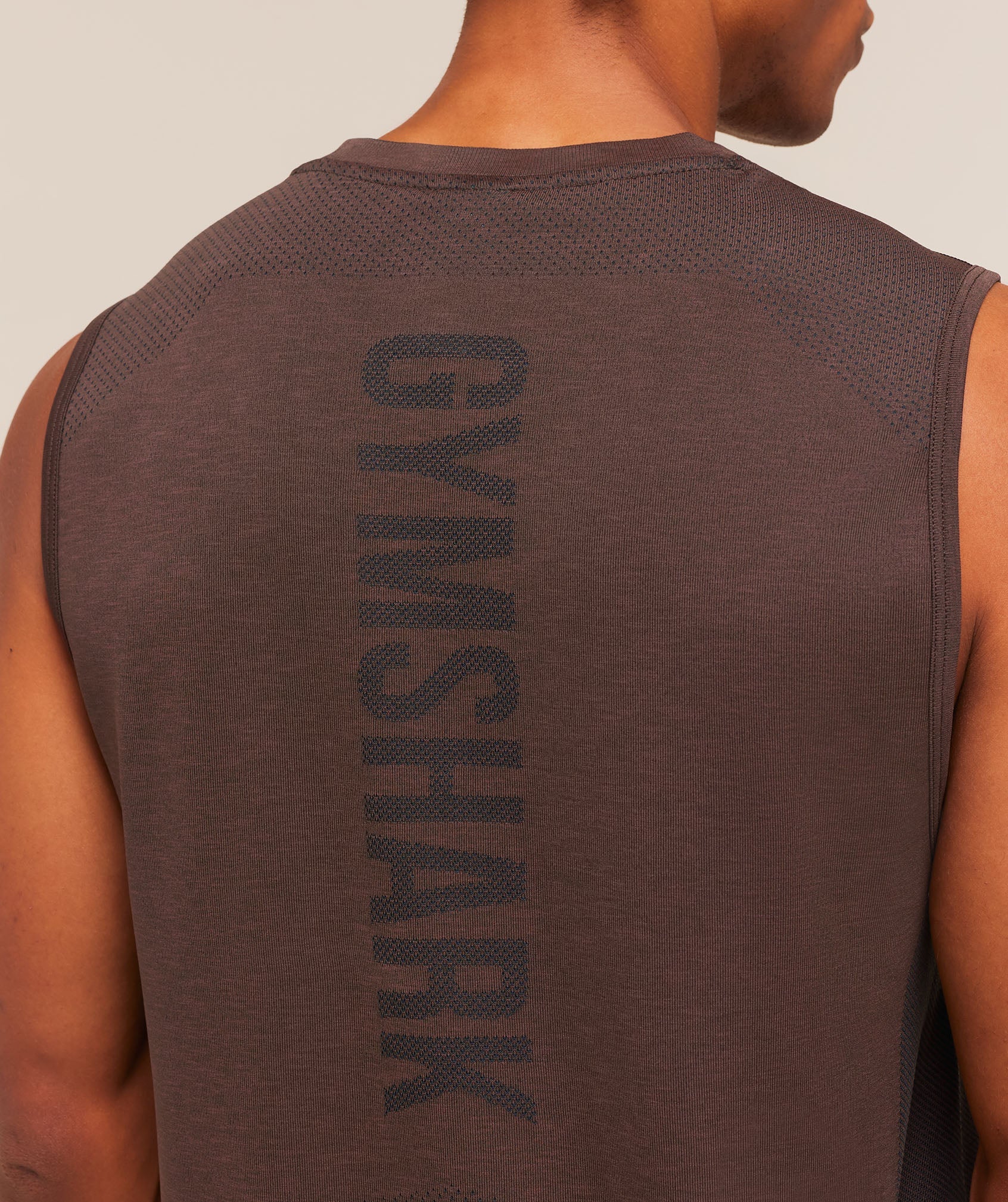 Lightweight Seamless Tank - Espresso Brown/Marl — imagem 5