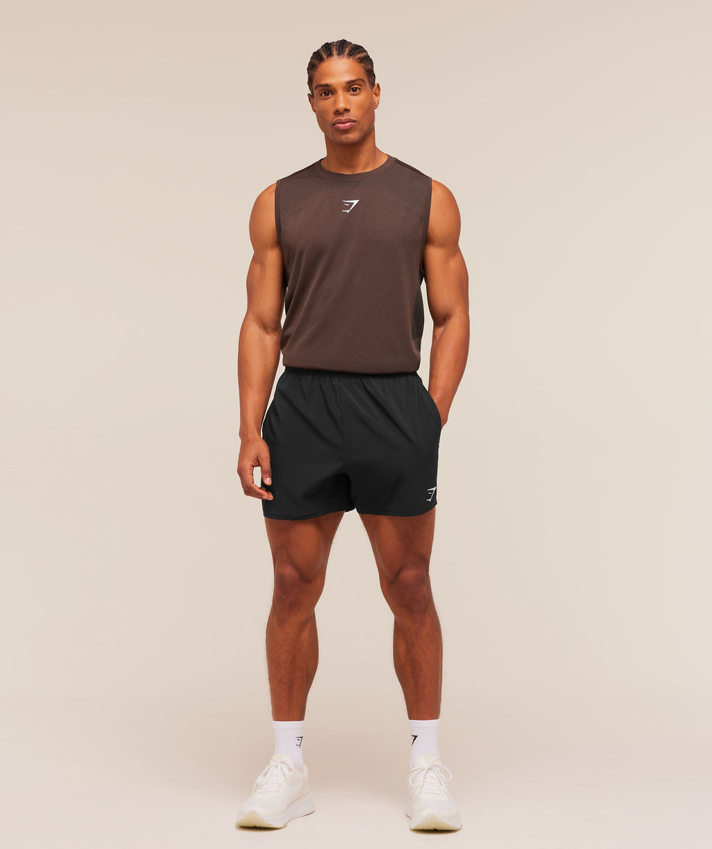Lightweight Seamless Tank - Espresso Brown/Marl — imagem 4