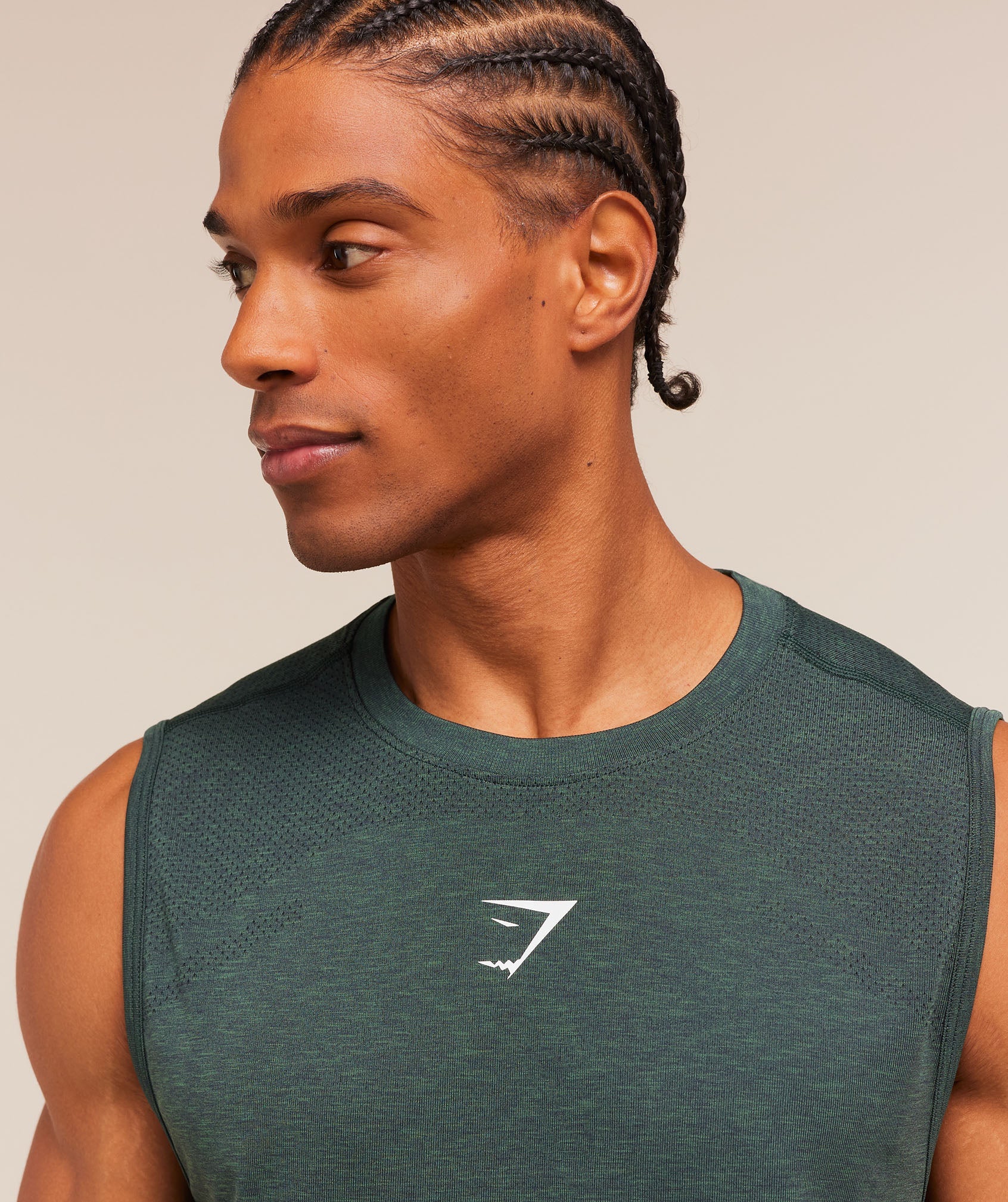 Lightweight Seamless Tank - Tactical Teal/Marl — imagem 6