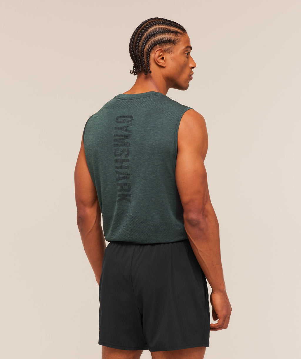 Lightweight Seamless Tank - Tactical Teal/Marl — imagem 2