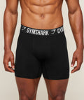 Long Boxer Brief 3PK - Black/Black/Black — imagem 1
