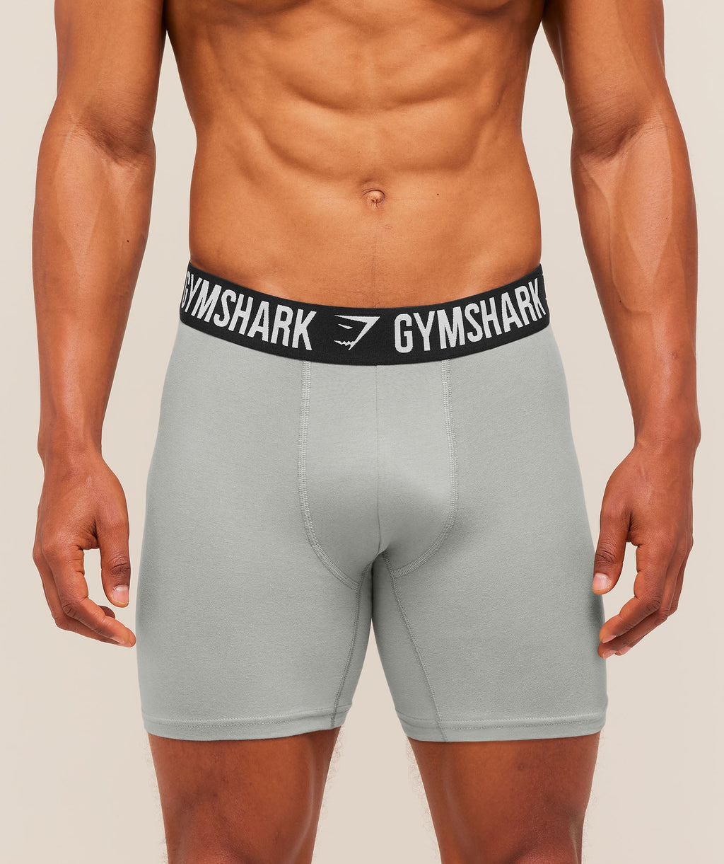 Long Boxer Brief 3PK - Smokey Grey — imagem 1