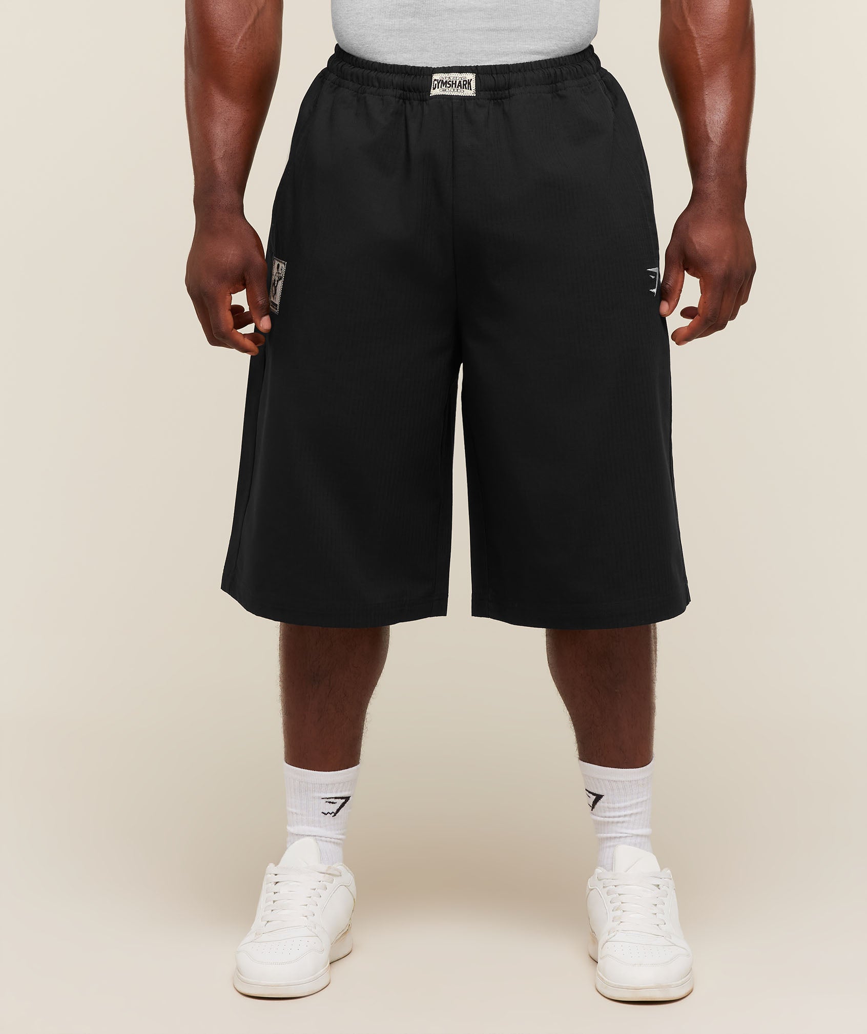 Longline Pumper Shorts - Black — imagem 1