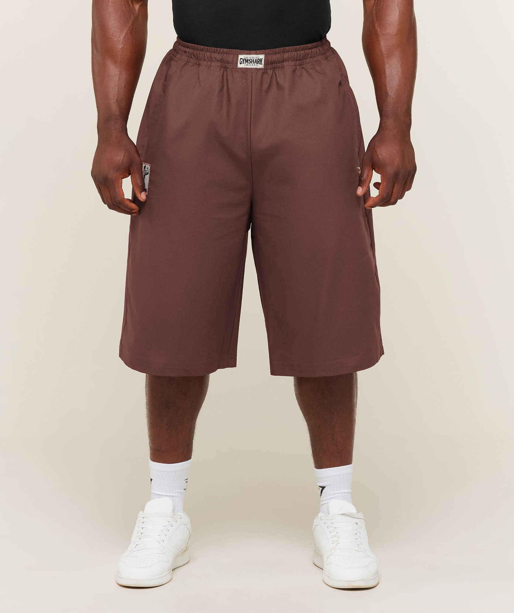 Longline Pumper Shorts - Espresso Brown — imagem 1