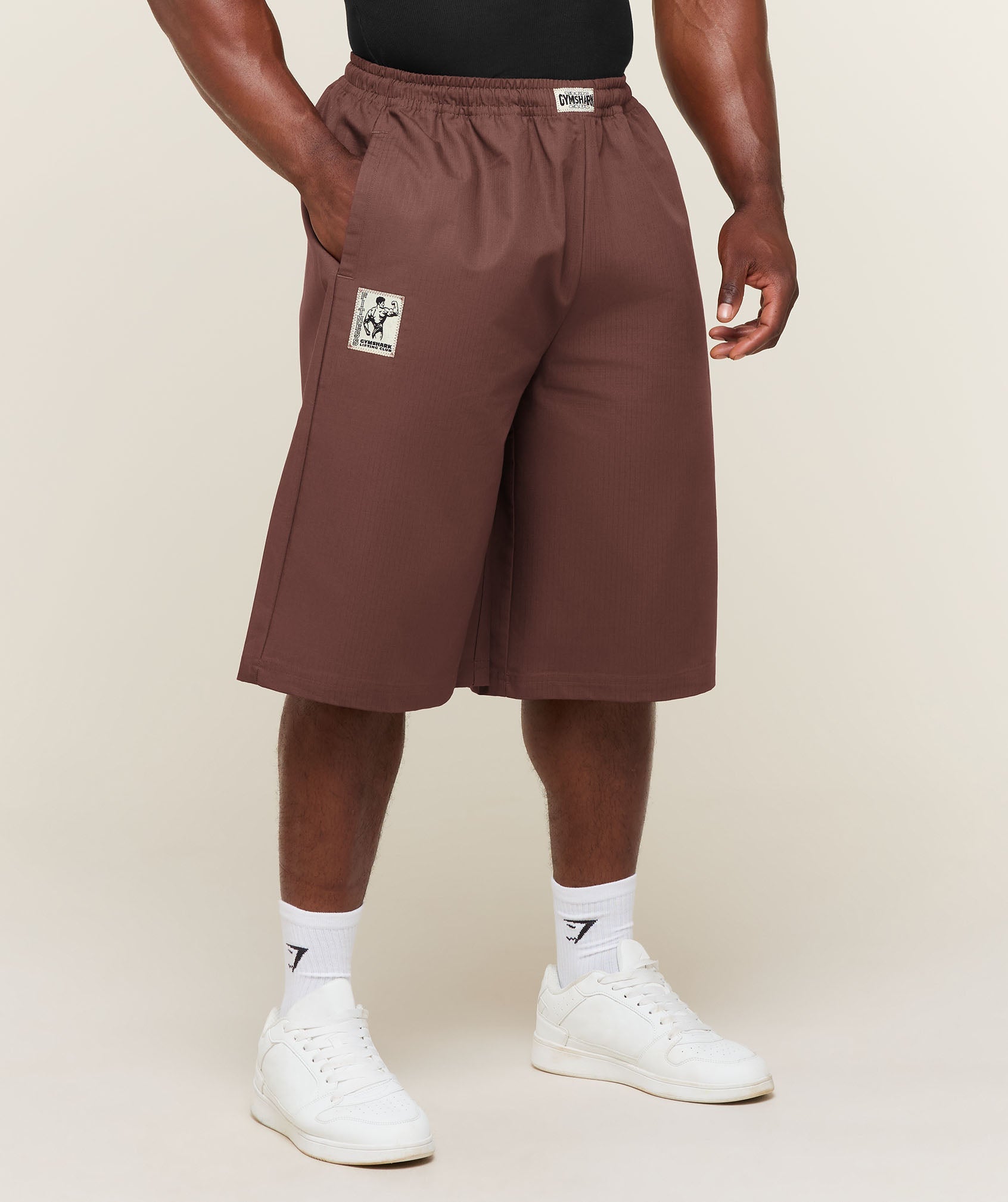 Longline Pumper Shorts - Espresso Brown — imagem 2