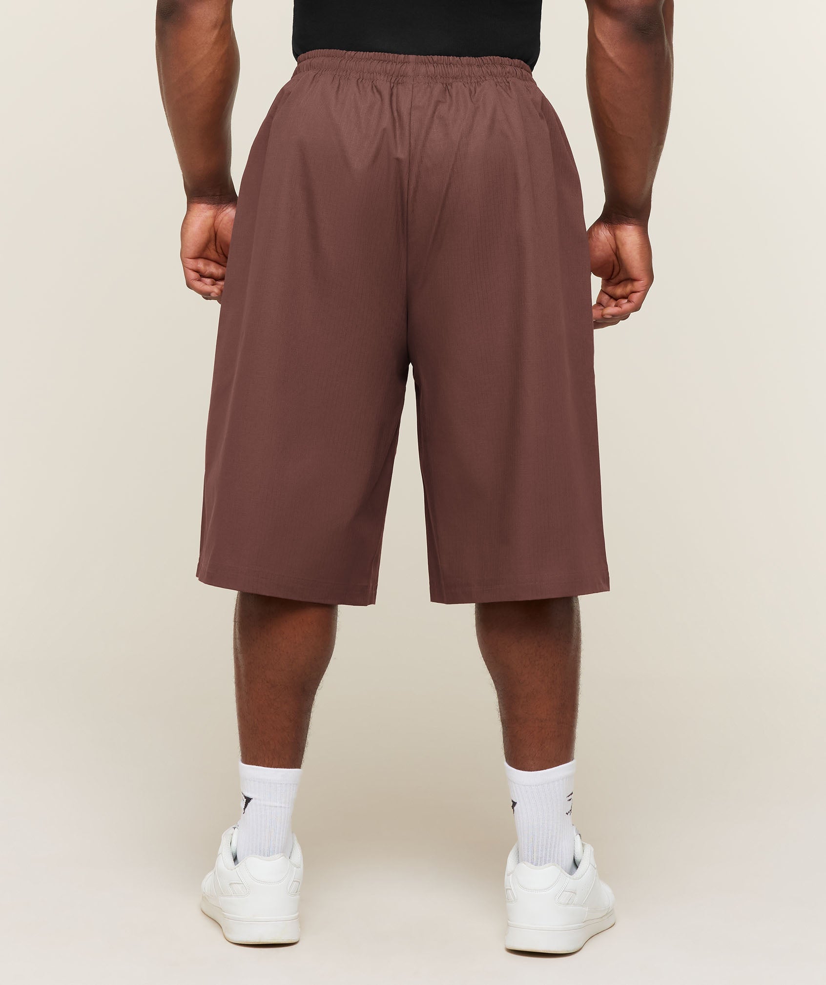 Longline Pumper Shorts - Espresso Brown — imagem 3