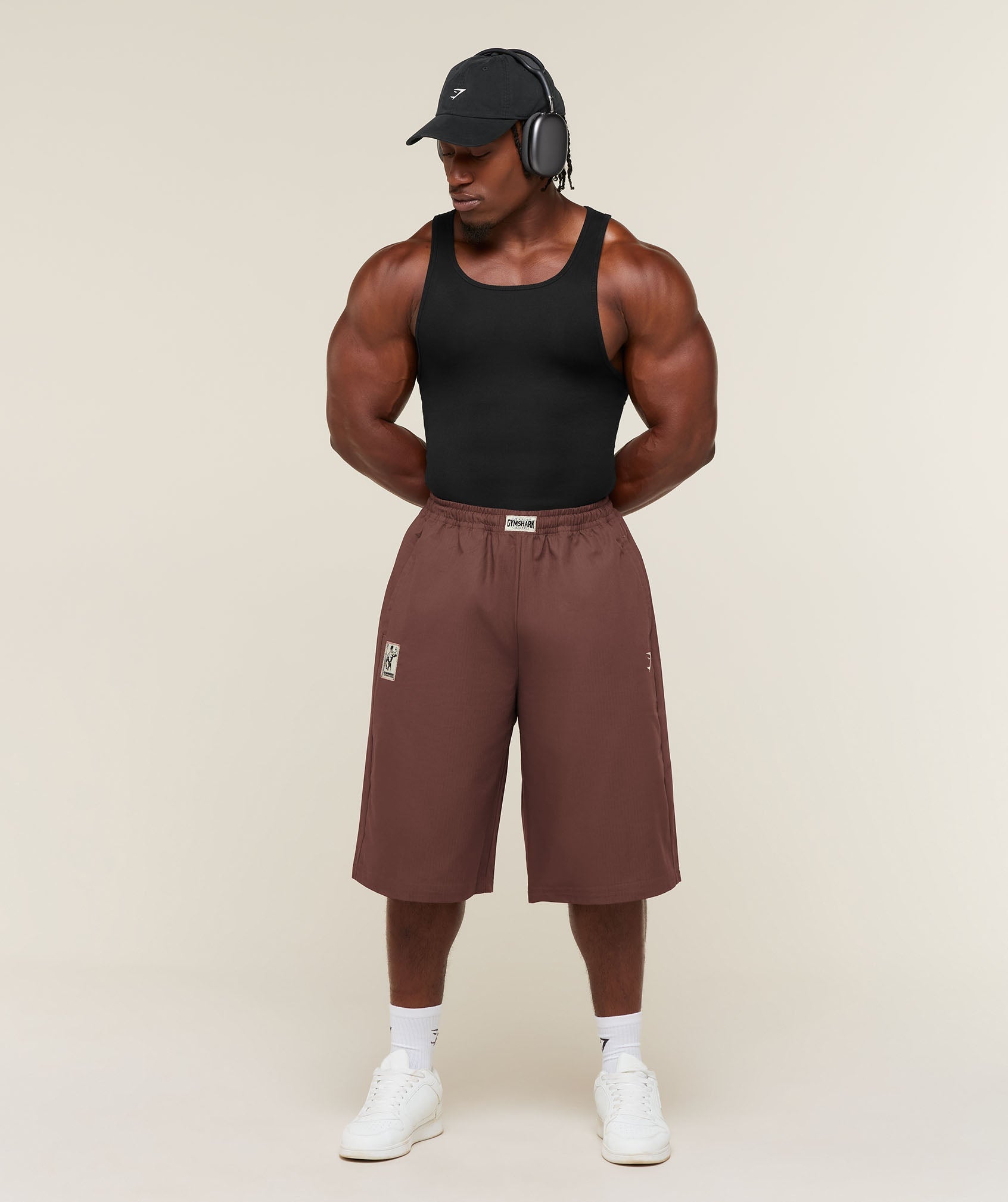 Longline Pumper Shorts - Espresso Brown — imagem 6