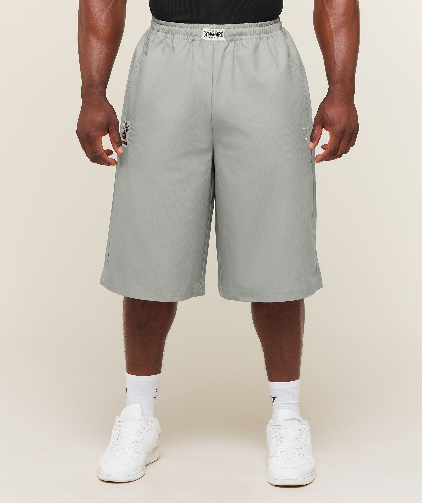 Longline Pumper Shorts - Smokey Grey — imagem 1