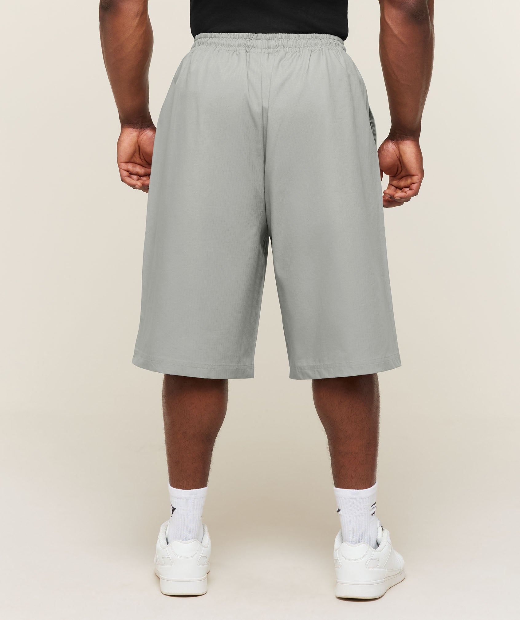 Longline Pumper Shorts - Smokey Grey — imagem 2