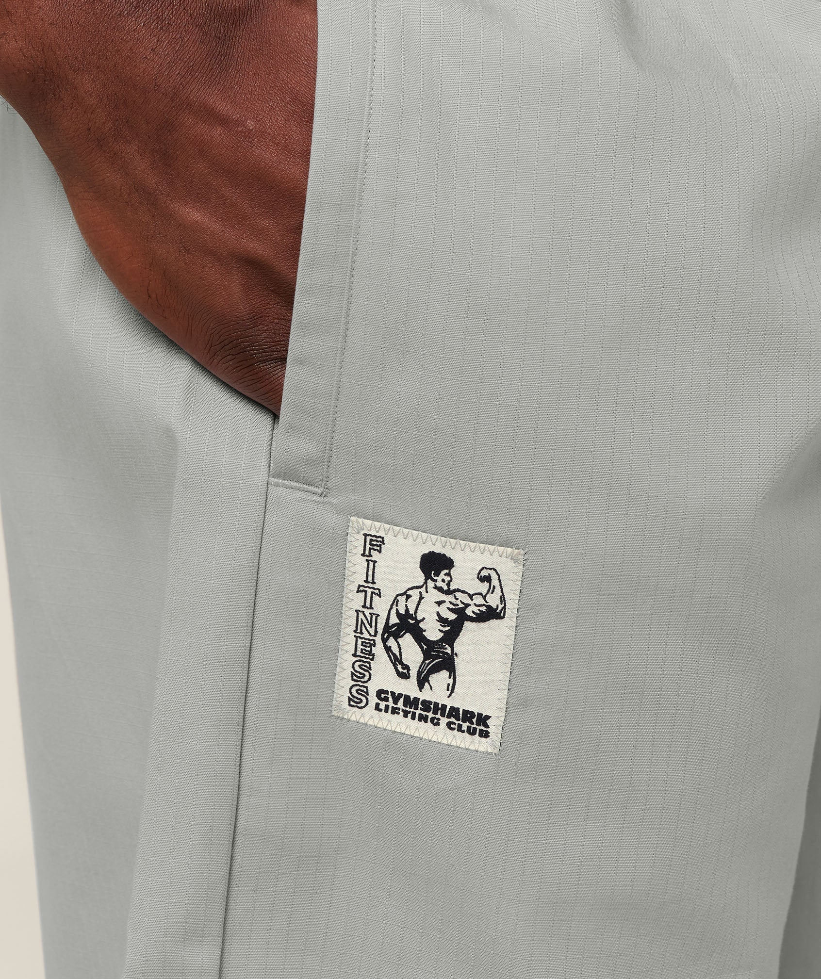 Longline Pumper Shorts - Smokey Grey — imagem 8
