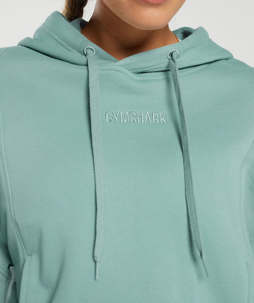 Heavyweight Loopback Sweat Hoodie - Duck Egg Blue — imagem 5
