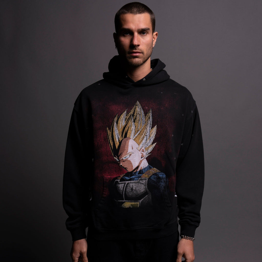 Vegeta Energy "Pierce" Hoodie in Black — imagem 2