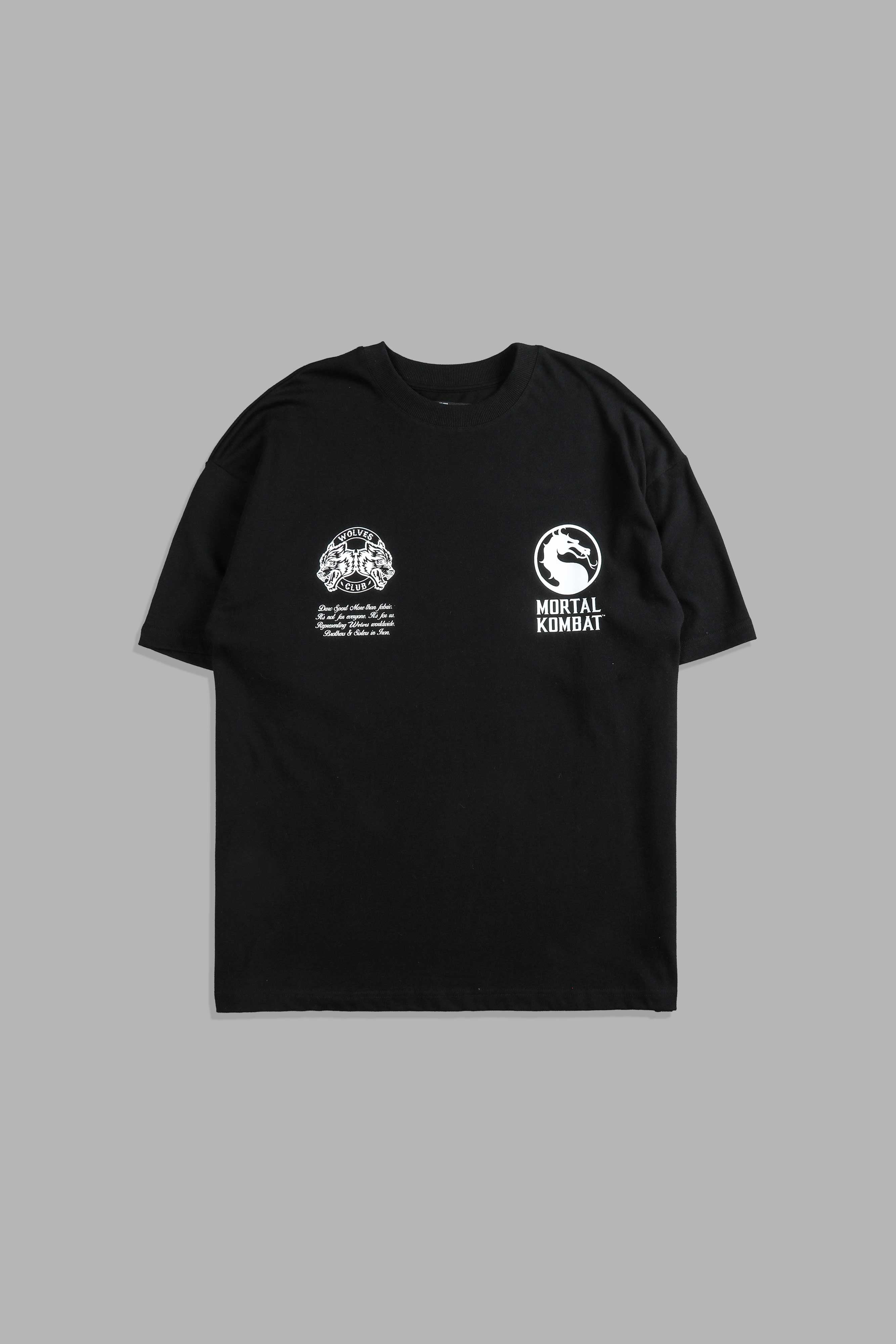 Test Your Might Premium Oversized Tee in Black — imagem 2