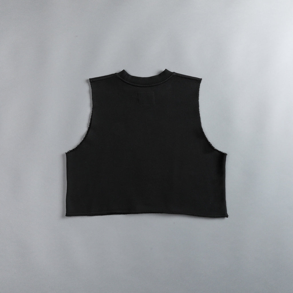 Blaze Muscle "Vintage London" (Cropped) Crewneck in Black - imagem 4