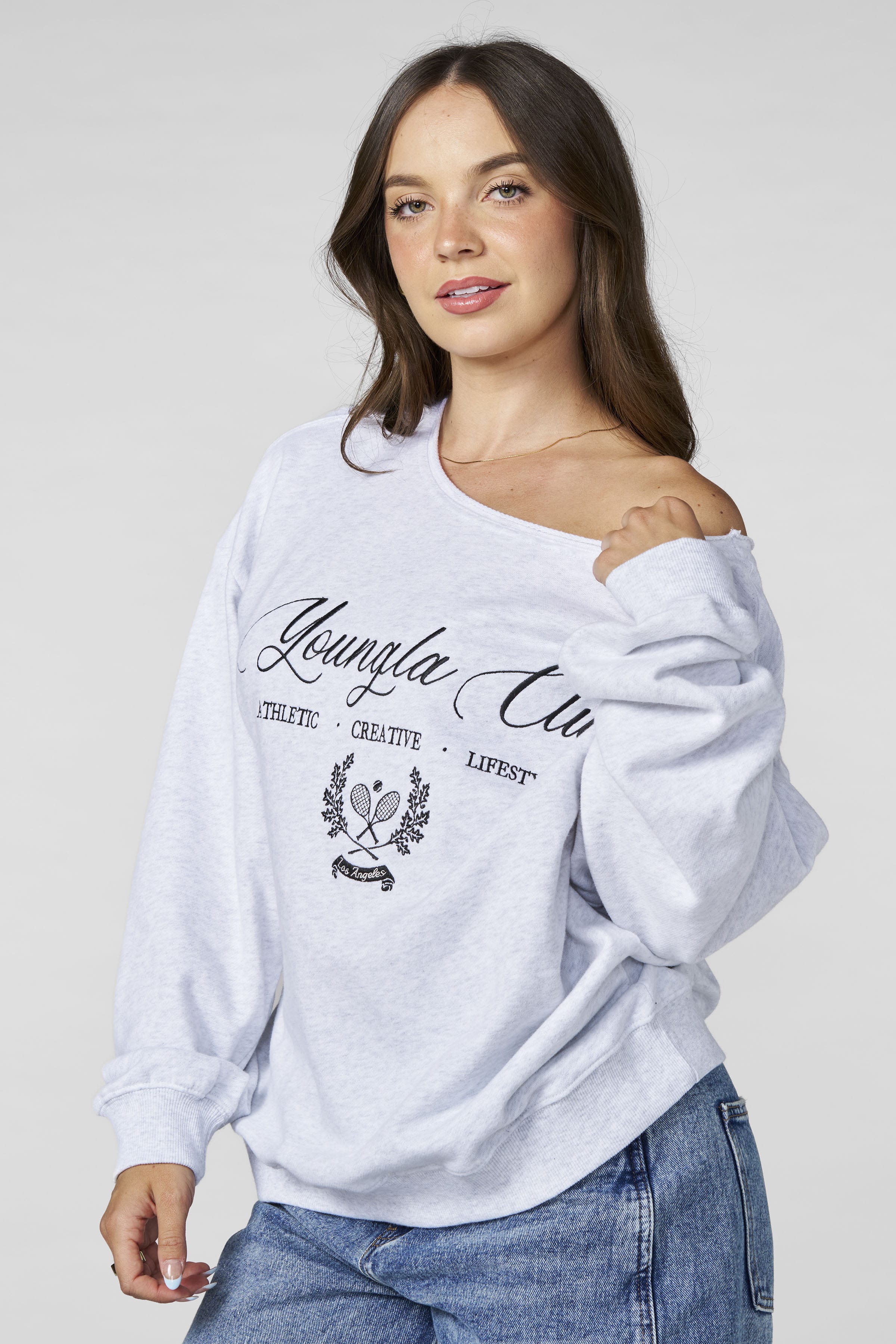 W5158 - Off-shoulder Pullover — imagem 7