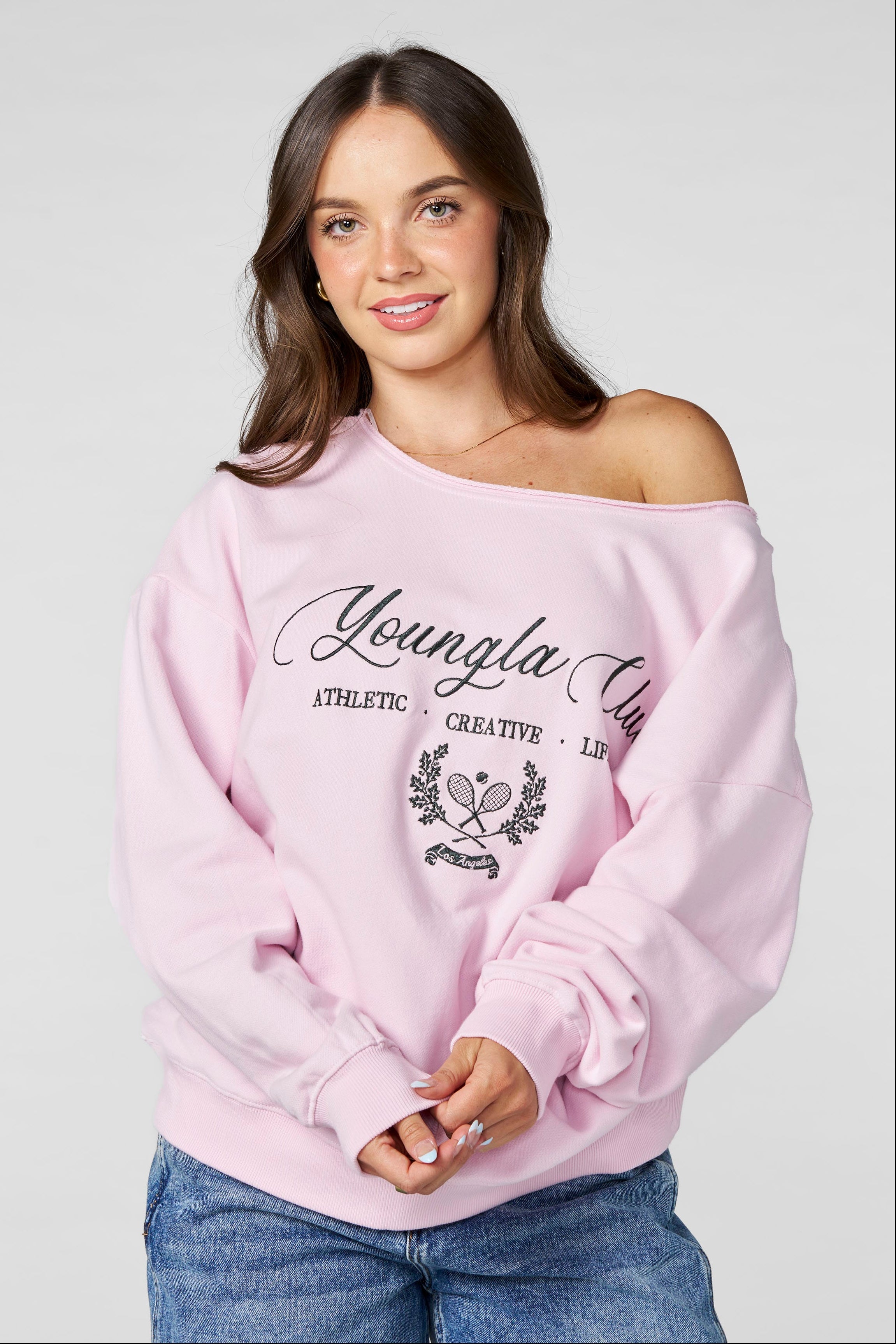 W5158 - Off-shoulder Pullover — imagem 1