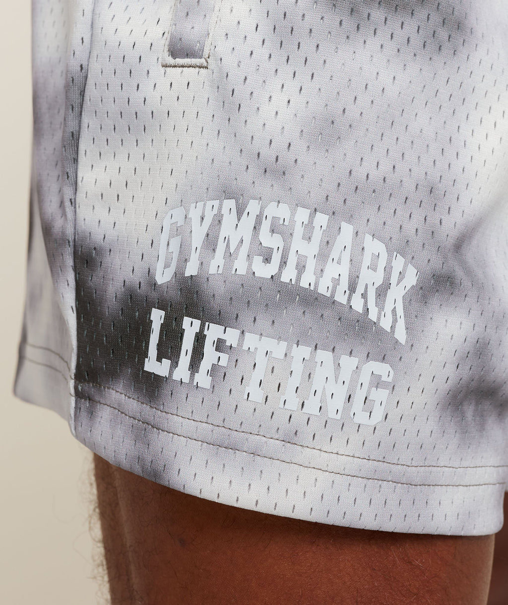 Lifting Mesh 5" Shorts - Mist Grey — imagem 5