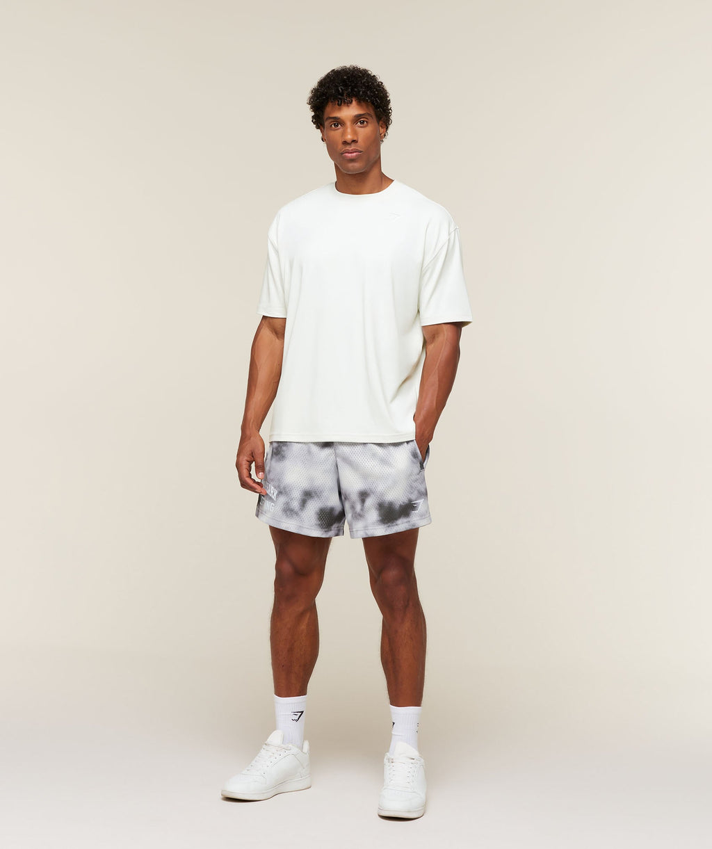 Lifting Mesh 5" Shorts - Mist Grey — imagem 4