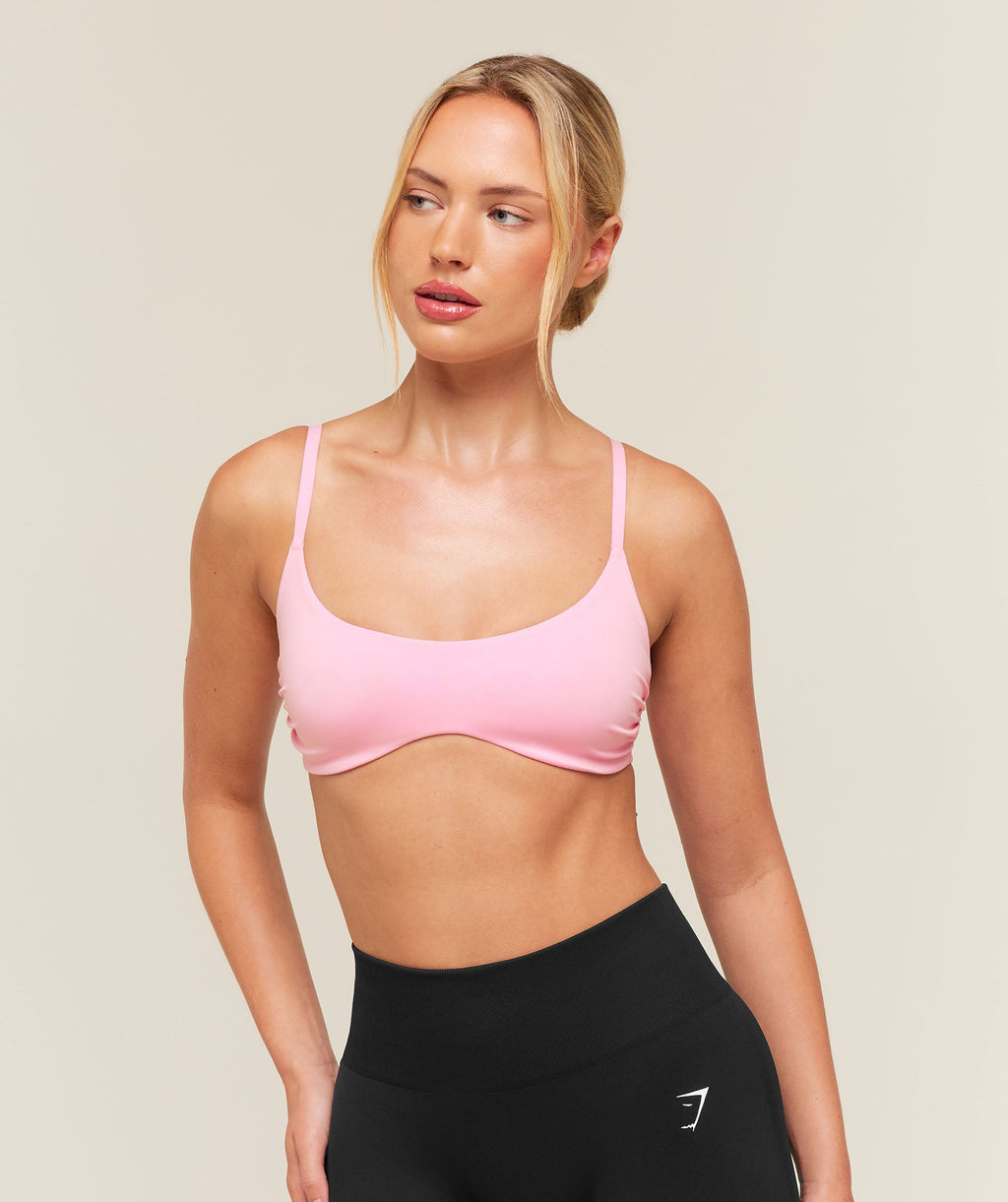 Flutter Micro Sports Bra - Poise Pink — imagem 1