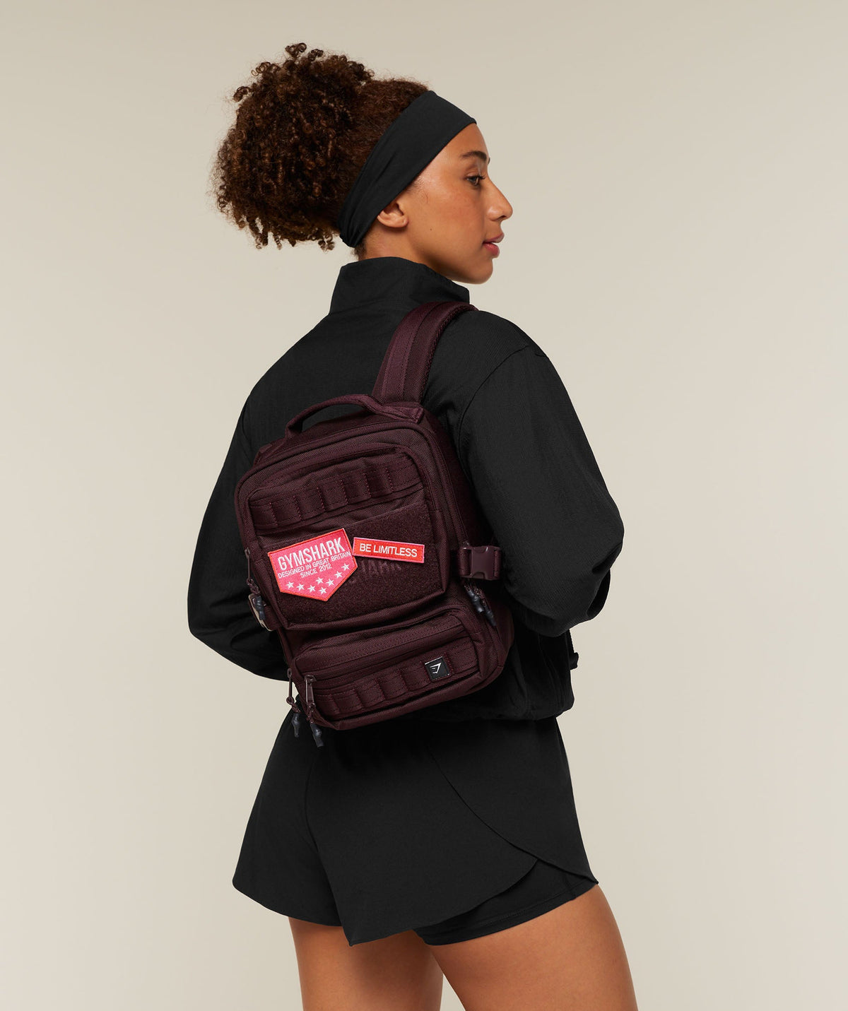 Mini Tactical Backpack - Cherry Purple — imagem 1
