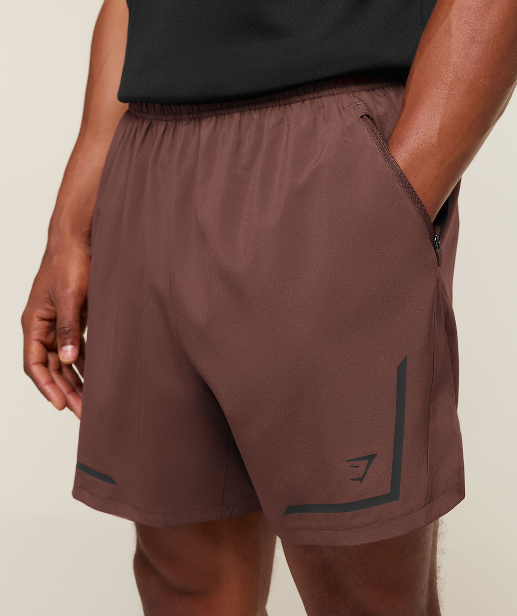 Movement Sport 5" Shorts - Espresso Brown — imagem 5