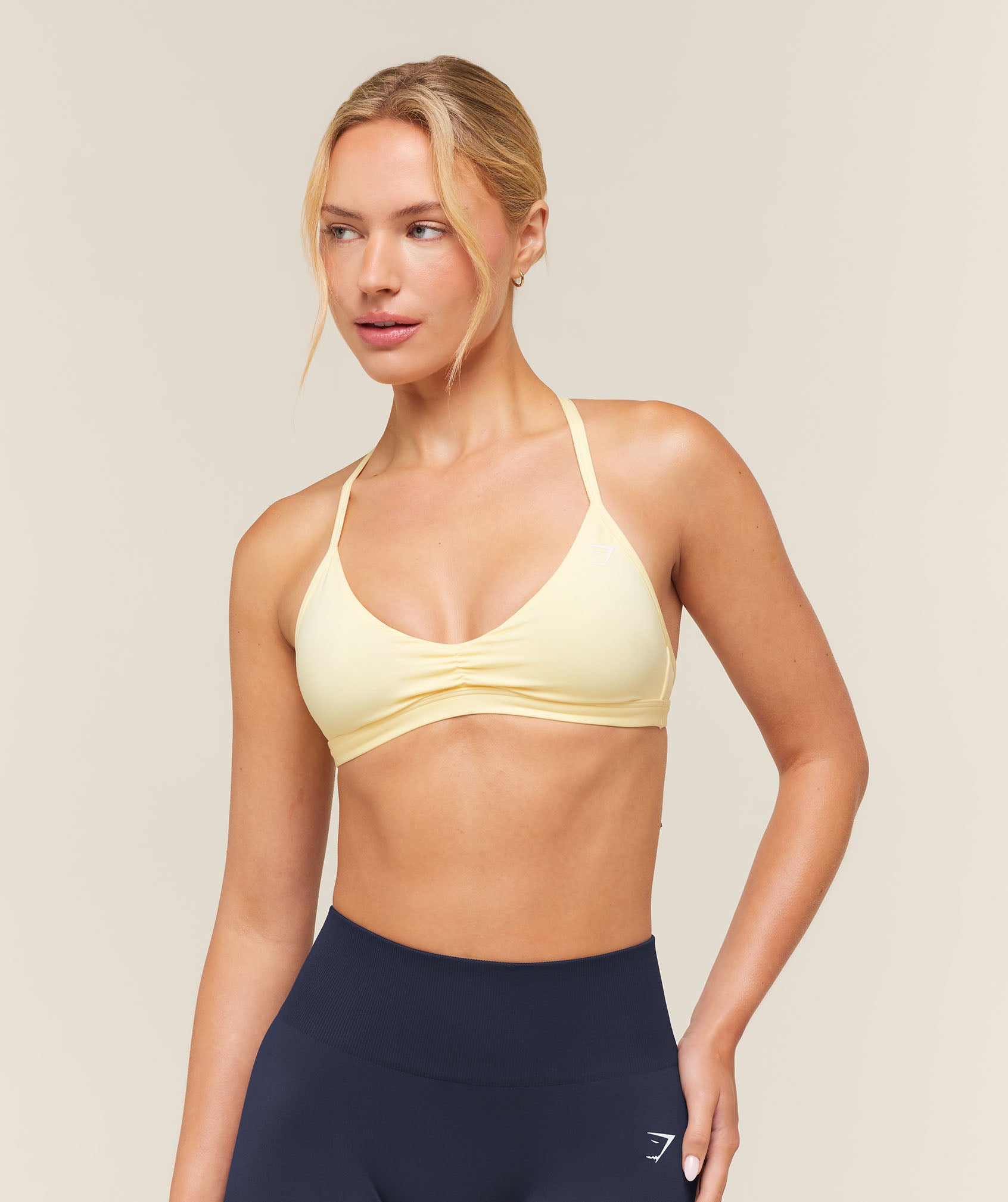 Minimal Sports Bra 2.0 - Butter Yellow — imagem 1