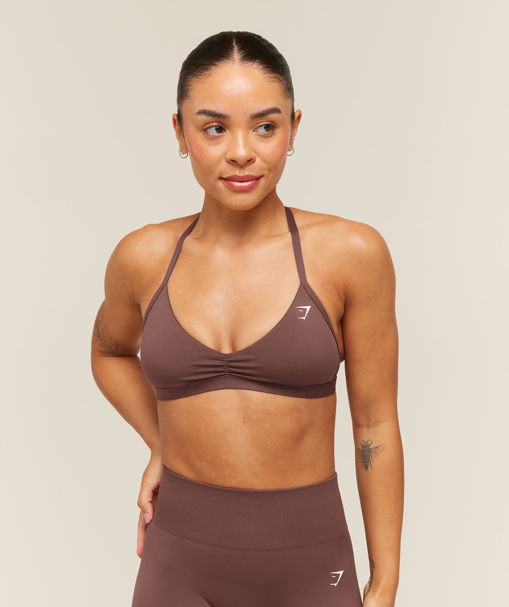 Minimal Sports Bra 2.0 - Espresso Brown — imagem 1