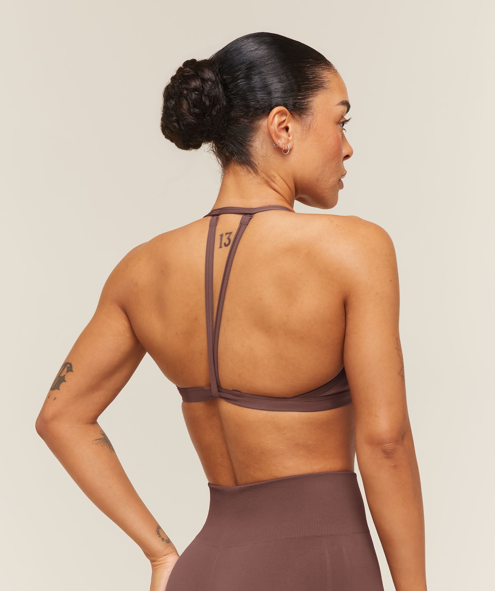 Minimal Sports Bra 2.0 - Espresso Brown — imagem 3