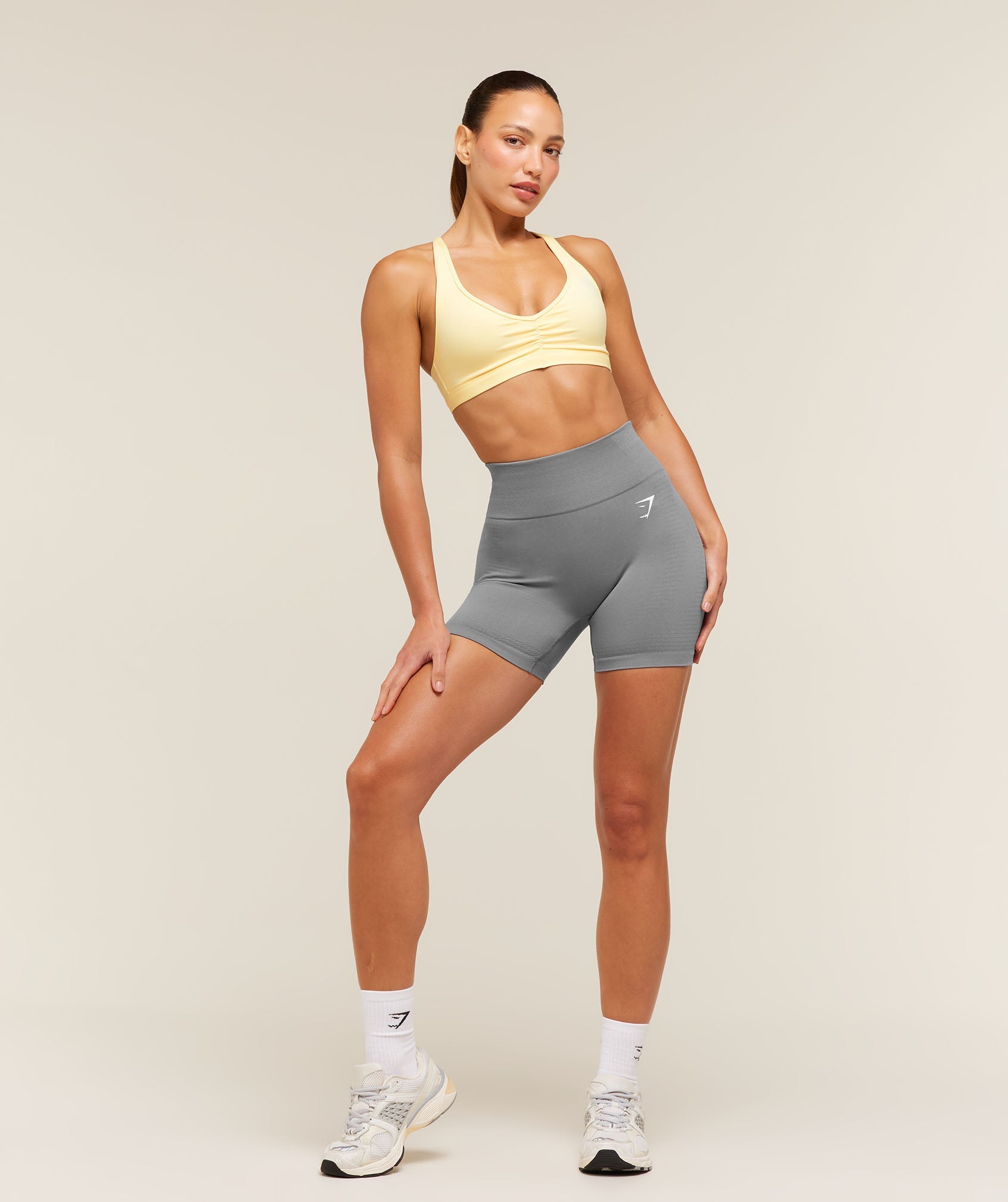 Ruched Sports Bra 2.0 - Butter Yellow — imagem 7