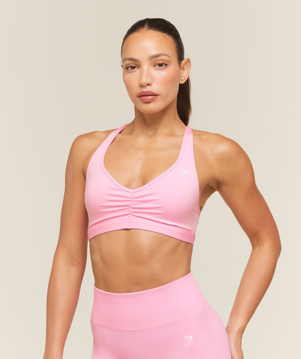 Ruched Sports Bra 2.0 - Poise Pink — imagem 1