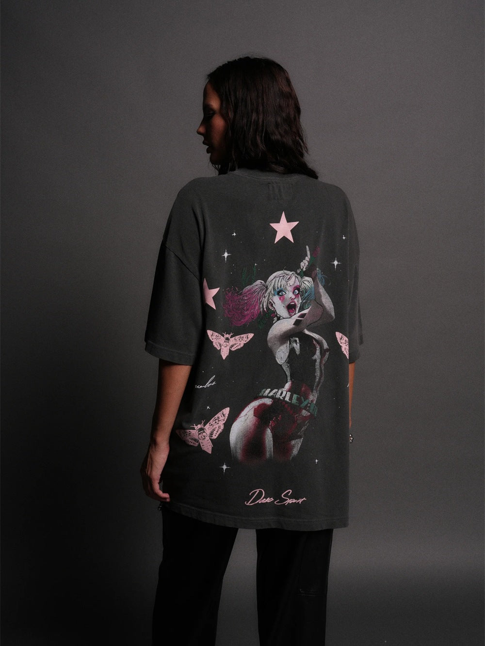 Camiseta Oversized Darc Sport Harley Washed