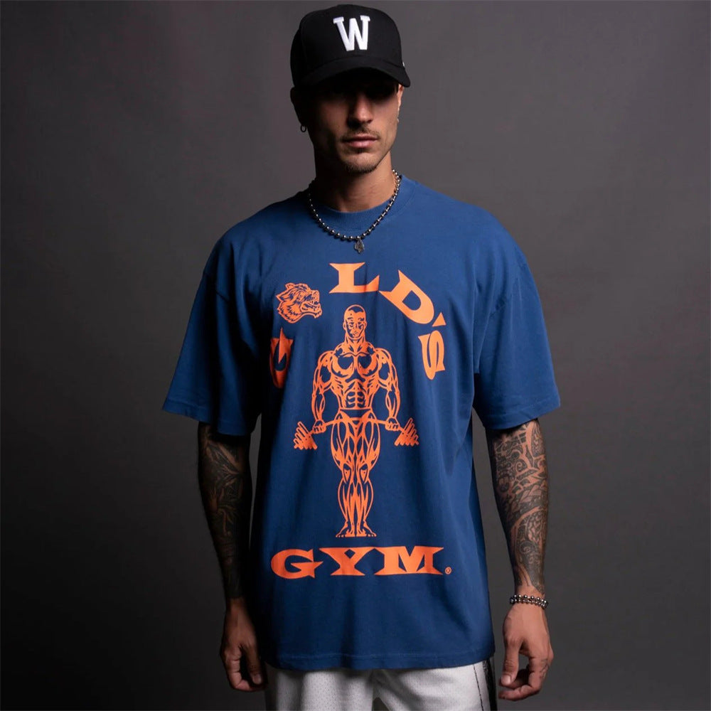 Darc Sport Camiseta Oversized Wolves Darc Sport x Gold's Gym