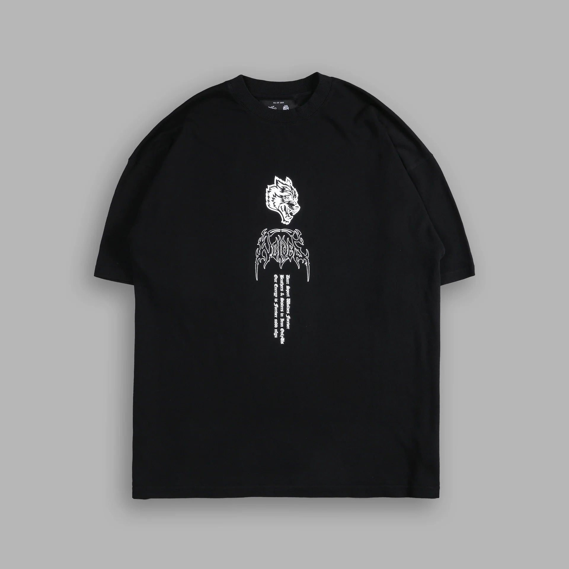 Camiseta Oversized Darc Sport Wolves Bodybuilding