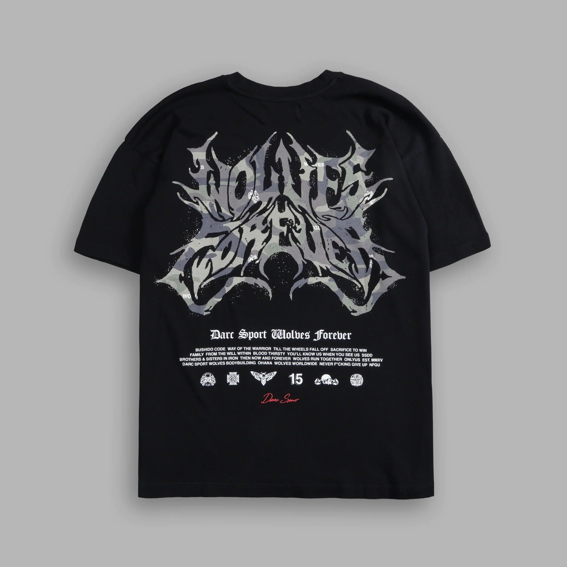 Camiseta Oversized Darc Sport Wolves Forever