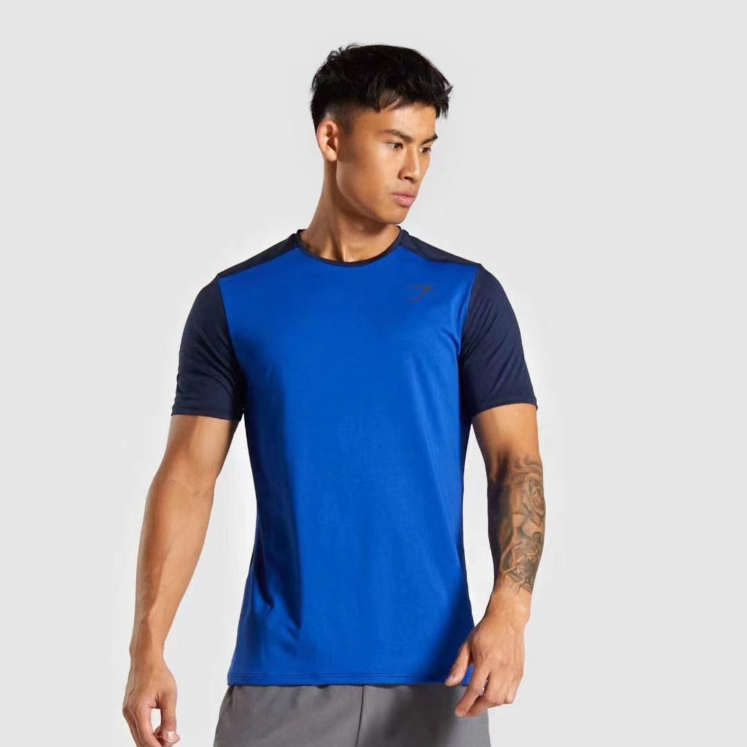 Camiseta Gymshark Performance Muscle Fit Bicolor