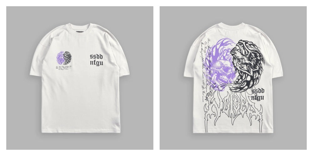 Darc Sport Camiseta Oversized Caveira — Algodão 230g
