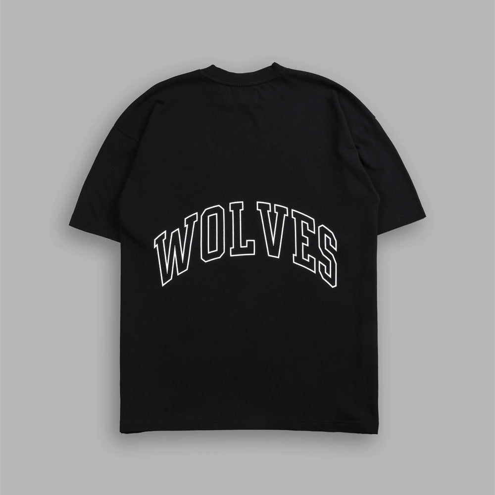 Camiseta Oversized Darc Sport Wolves Dark