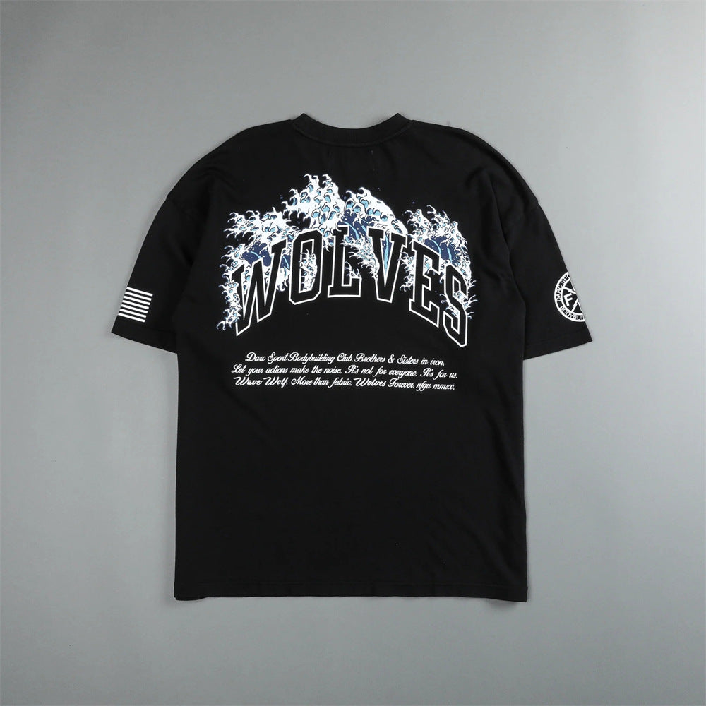 Camiseta Oversized Darc Sport Wave Wolf