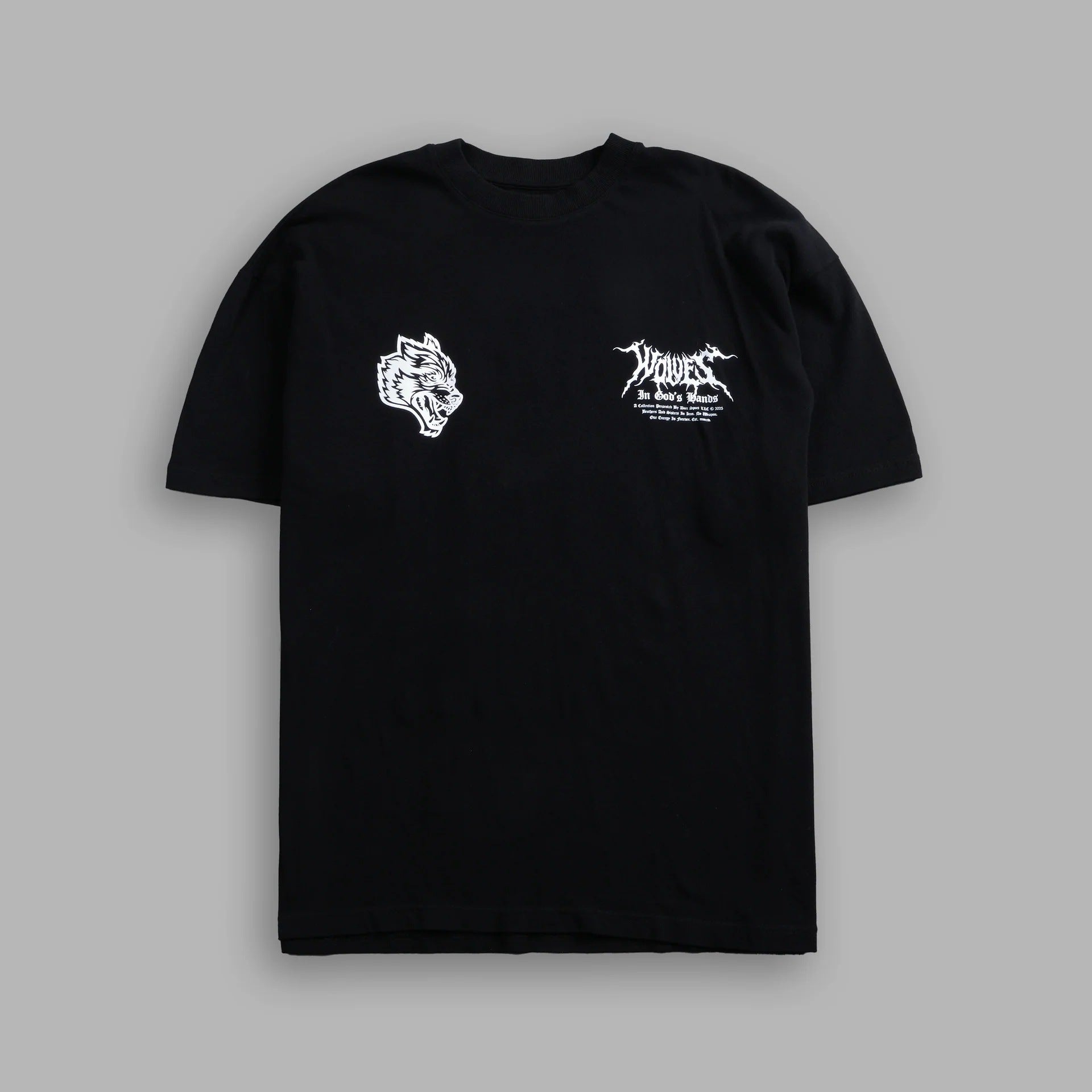 Camiseta Oversized Darc Sport Wolves In God's Hands