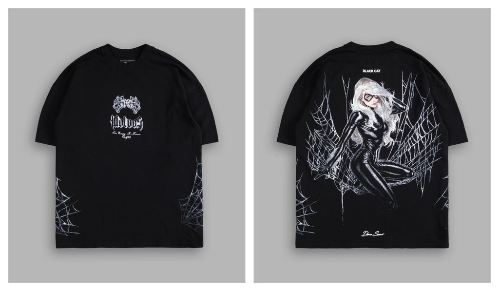 Darc Sport Camiseta Black Cat Oversized