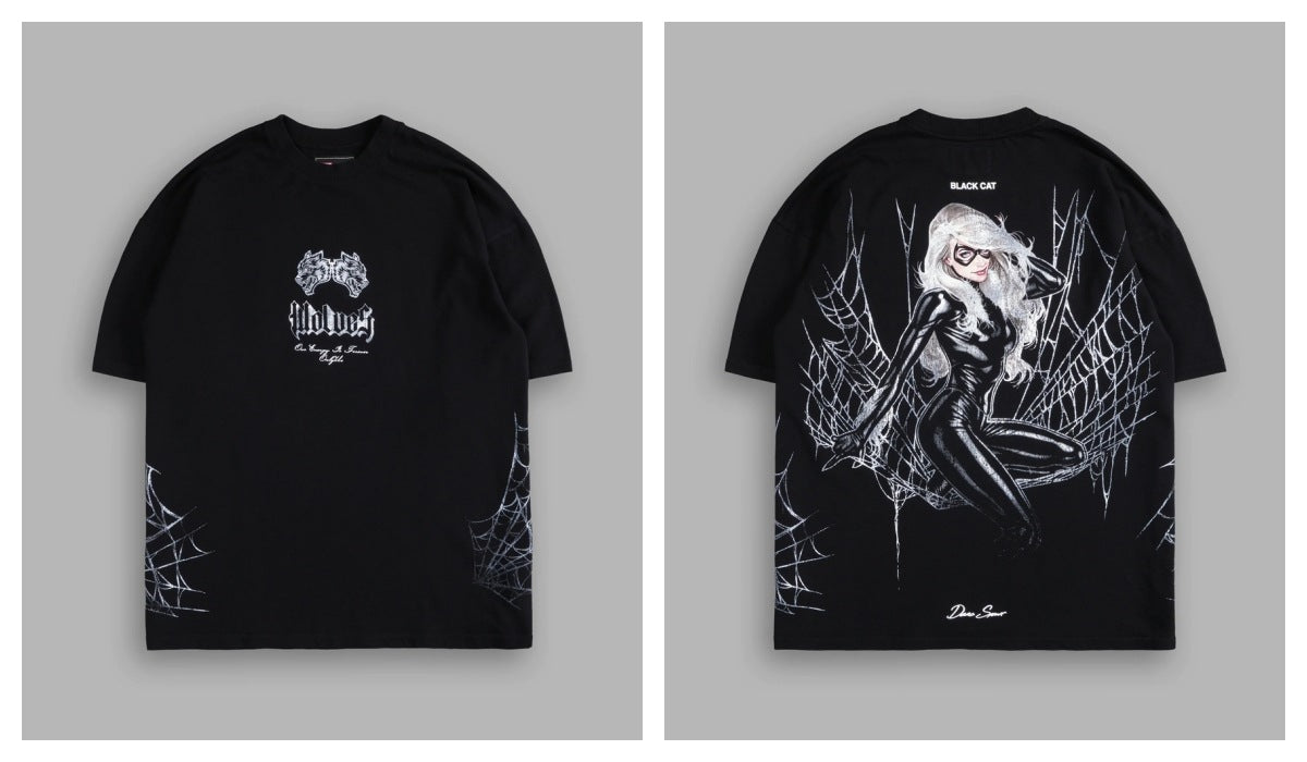 Darc Sport Camiseta Black Cat Oversized