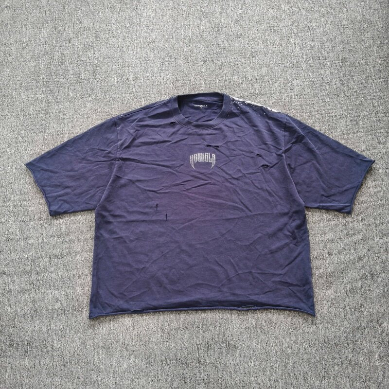 Camiseta Youngla VANDAL DISTRESSED OVERSIZED TEE