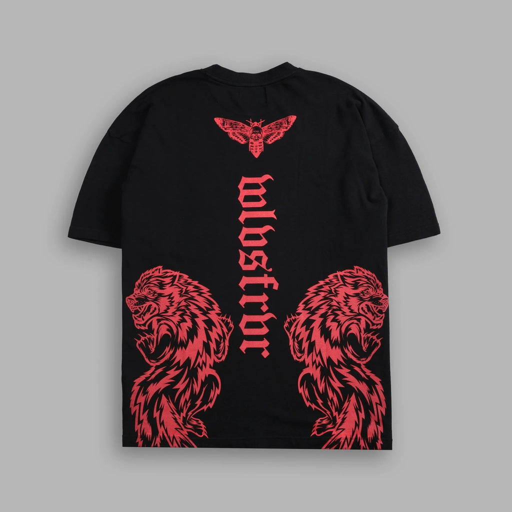 Camiseta Oversized Darc Sport Wolves Gothic
