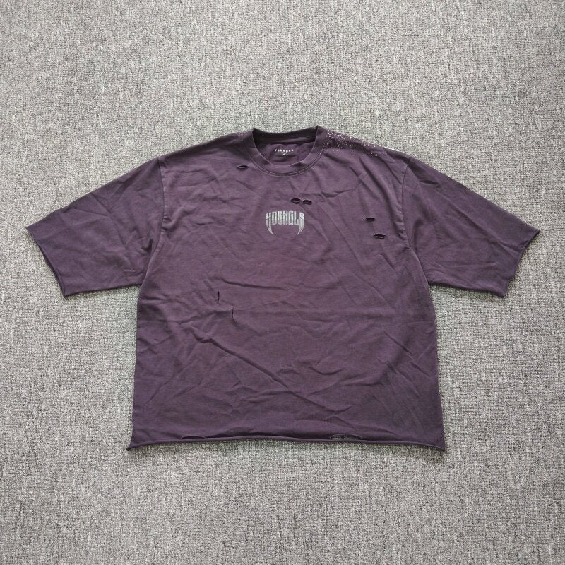 Camiseta Youngla VANDAL DISTRESSED OVERSIZED TEE