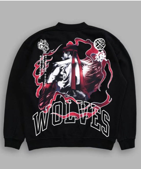 Moletom Darc Sport  STREET FIGHTER - RYU "NOBLE DRAGON"
